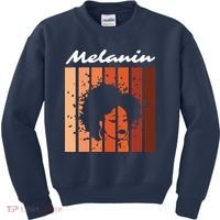 Melanin Tee African American Strong Black Natural Afro Kids Sweatshirt thumb 0