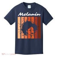Melanin Tee African American Strong Black Natural Afro Kids T-Shirt thumb 0