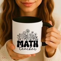 Math Teacher Algebra Instructor Geometry Pi Day Mathematics Great Gift Coffee Mug thumb 3