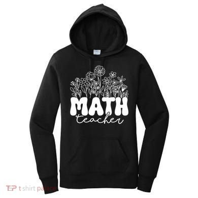Math Teacher Algebra Instructor Geometry Pi Day Mathematics Great Gift Women's Hoodie