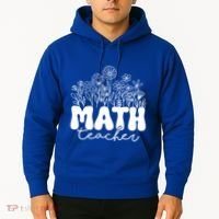 Math Teacher Algebra Instructor Geometry Pi Day Mathematics Great Gift Hoodie thumb 2