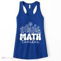 Math Teacher Algebra Instructor Geometry Pi Day Mathematics Great Gift Women's Tank Top thumb 0
