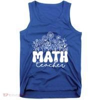 Math Teacher Algebra Instructor Geometry Pi Day Mathematics Great Gift Tank Top thumb 0