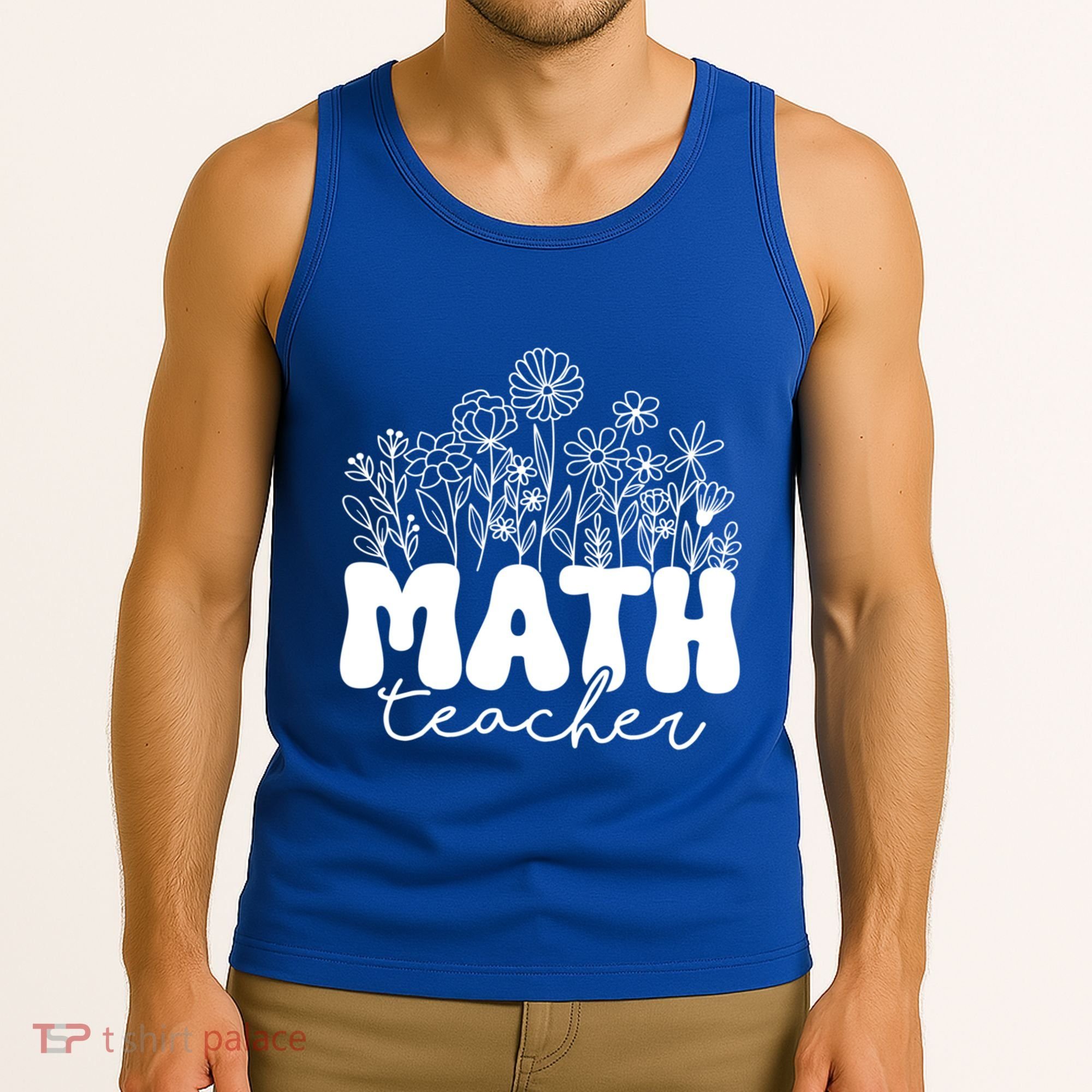 Math Teacher Algebra Instructor Geometry Pi Day Mathematics Great Gift Tank Top