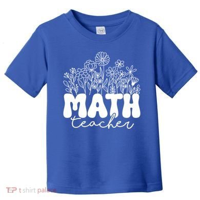 Math Teacher Algebra Instructor Geometry Pi Day Mathematics Great Gift Toddler T-Shirt