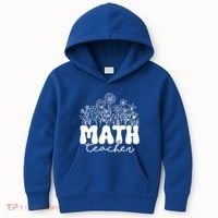 Math Teacher Algebra Instructor Geometry Pi Day Mathematics Great Gift Kids Hoodie thumb 0