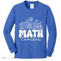 Math Teacher Algebra Instructor Geometry Pi Day Mathematics Great Gift Kids Long Sleeve Shirt thumb 0