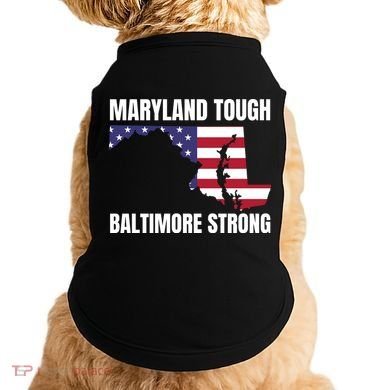 Maryland Tough Baltimore Strong Doggie Tank
