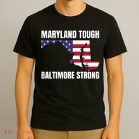 Maryland Tough Baltimore Strong T-Shirt thumb 3