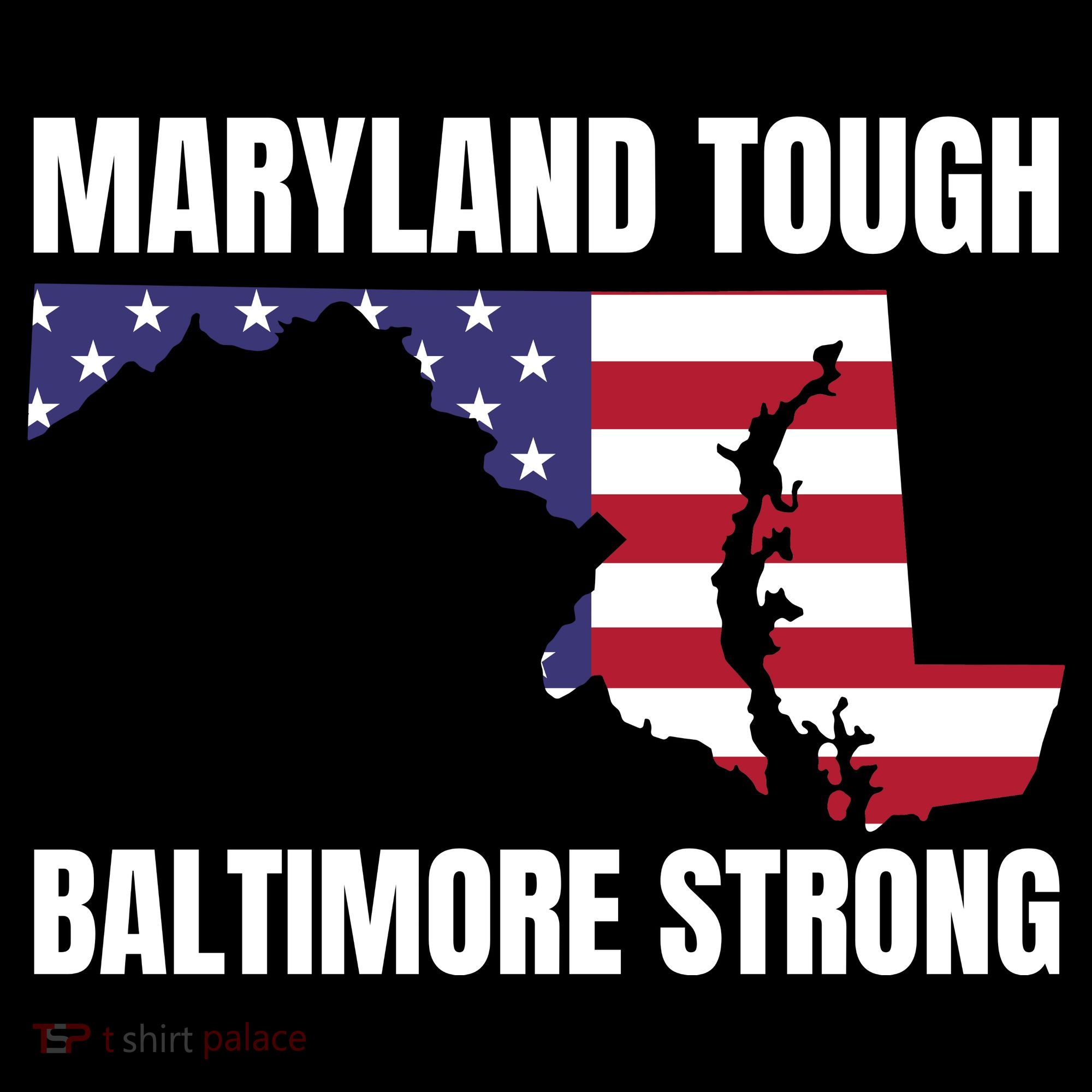 Maryland Tough Baltimore Strong Coaster