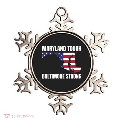 Maryland Tough Baltimore Strong Ornament