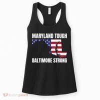 Maryland Tough Baltimore Strong Women's Tank Top thumb 0