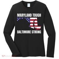 Maryland Tough Baltimore Strong Women's Long Sleeve Shirt thumb 0