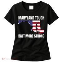 Maryland Tough Baltimore Strong Women's T-Shirt thumb 0