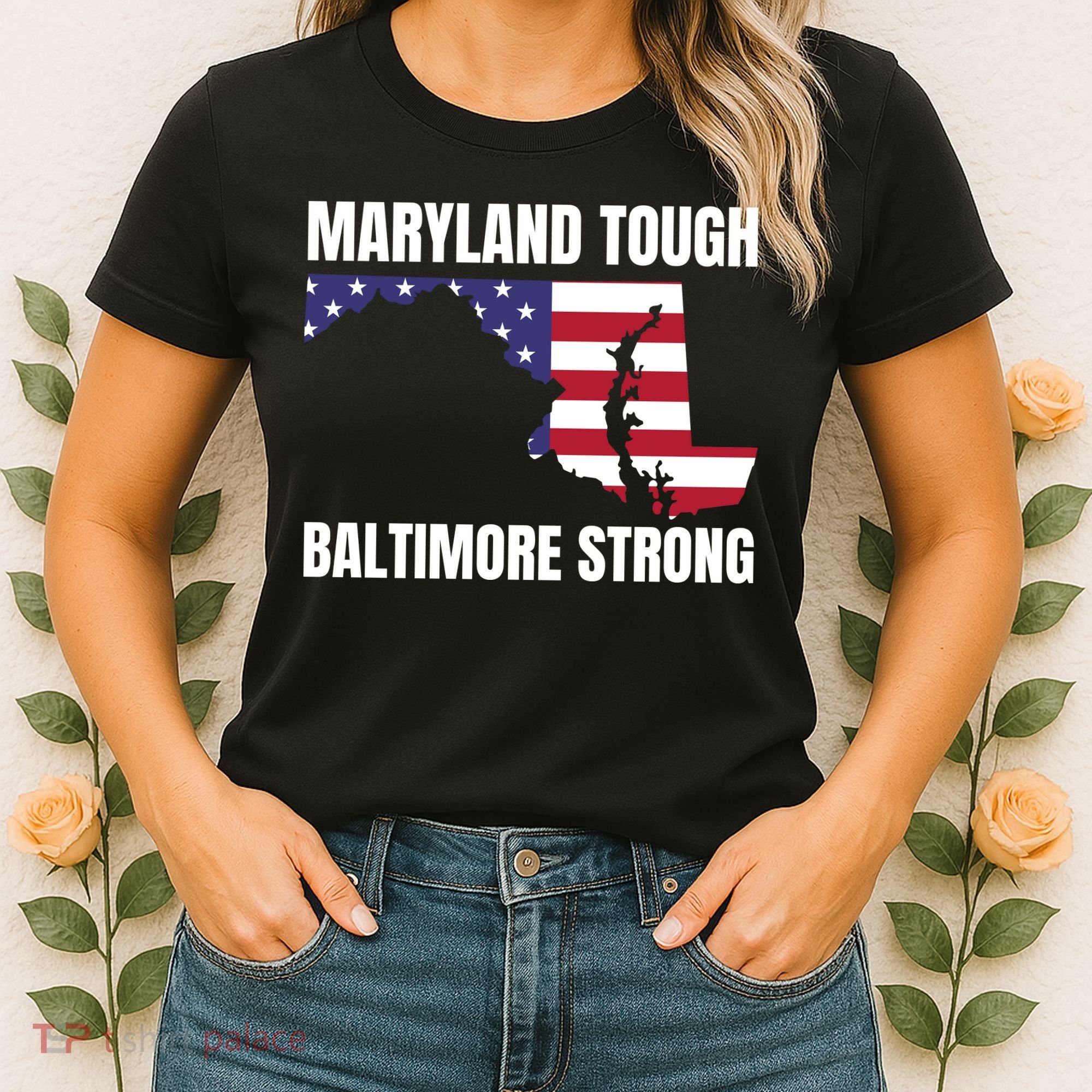 Maryland Tough Baltimore Strong Women's T-Shirt