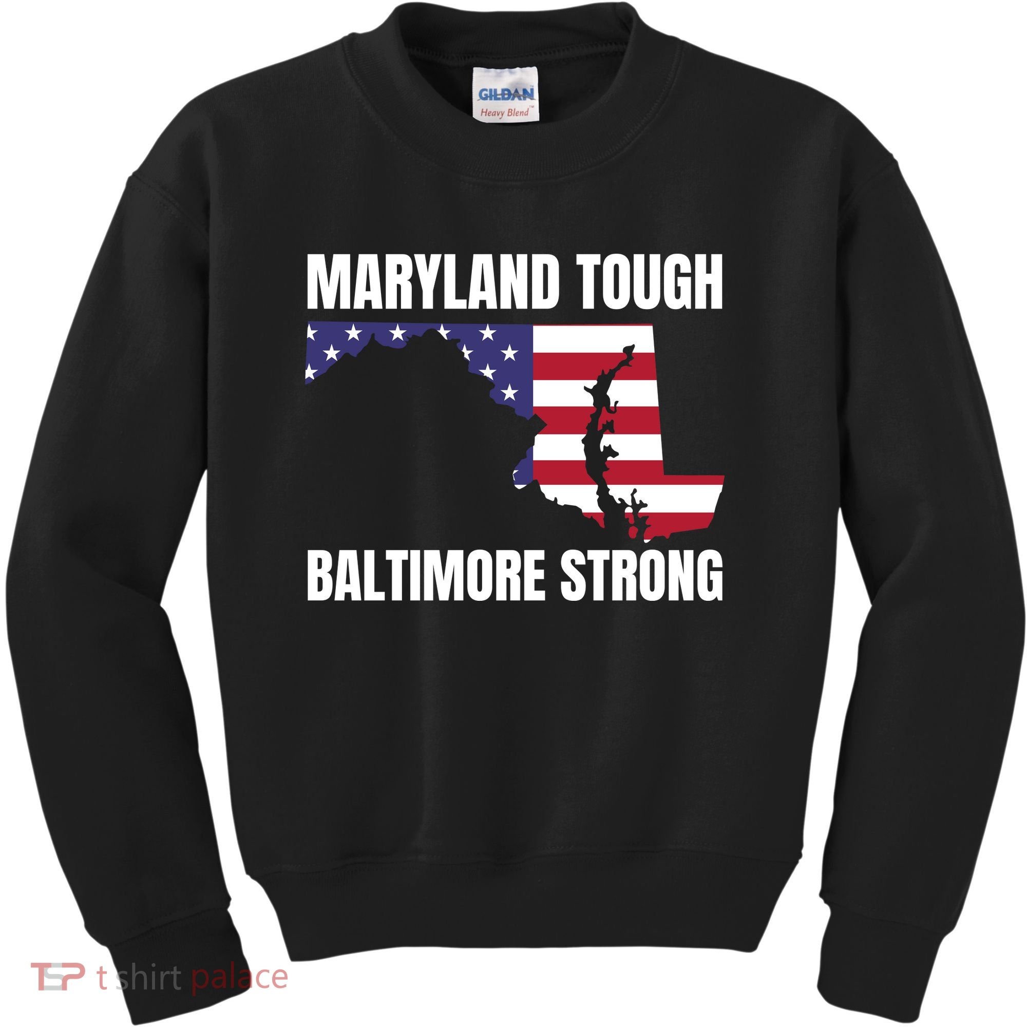Maryland Tough Baltimore Strong Kids Sweatshirt