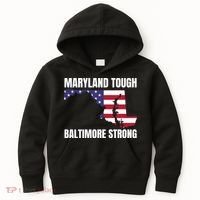 Maryland Tough Baltimore Strong Kids Hoodie thumb 0