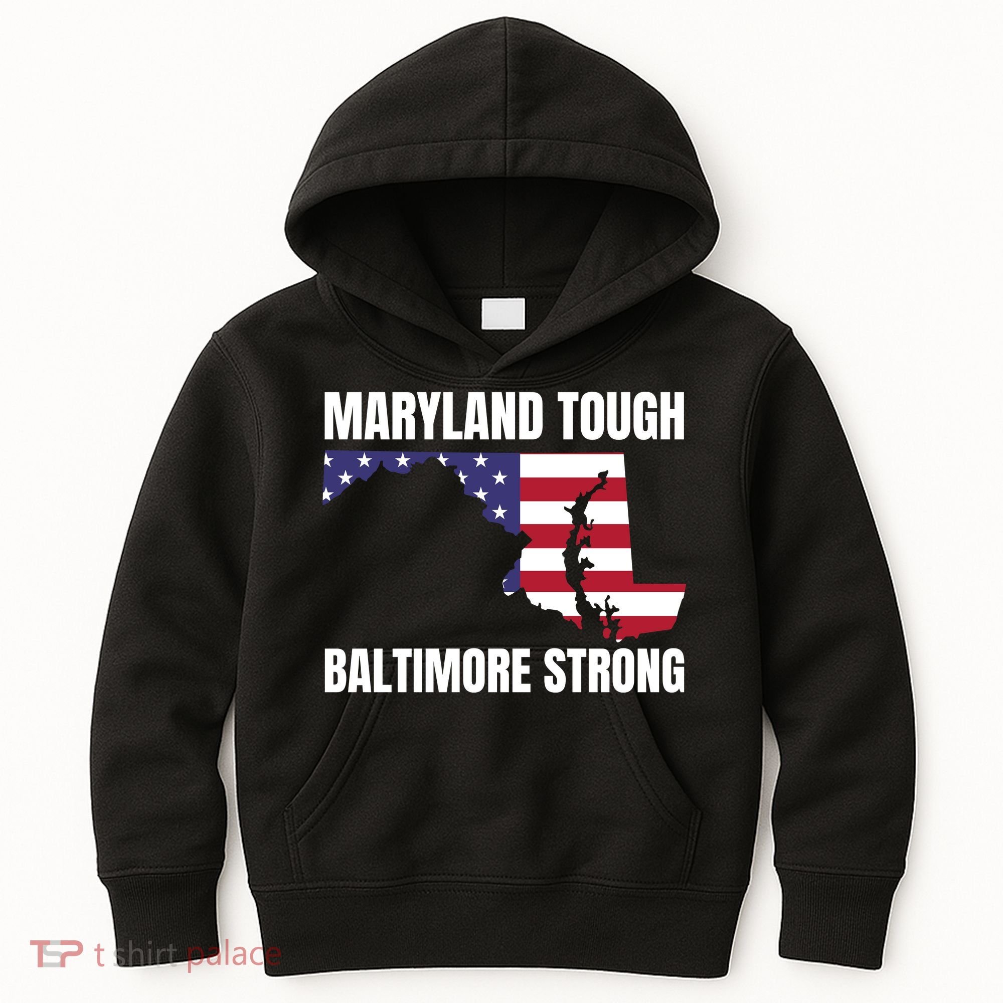 Maryland Tough Baltimore Strong Kids Hoodie