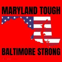 Maryland Tough Baltimore Strong Santa Hat thumb 1