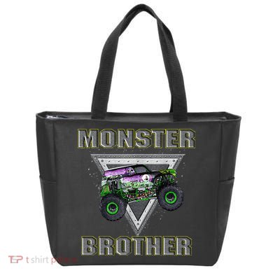 Monster Truck Brother Monster Truck Are My Jam Truck Lovers Tote Bag