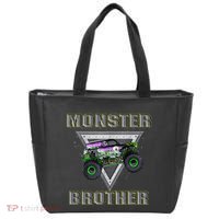 Monster Truck Brother Monster Truck Are My Jam Truck Lovers Tote Bag thumb 0