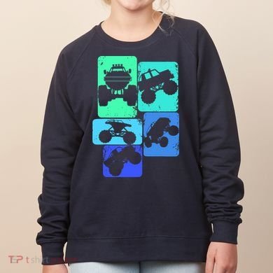 Monster Truck Boys Women's Sweatshirt