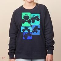 Monster Truck Boys Women's Sweatshirt thumb 0