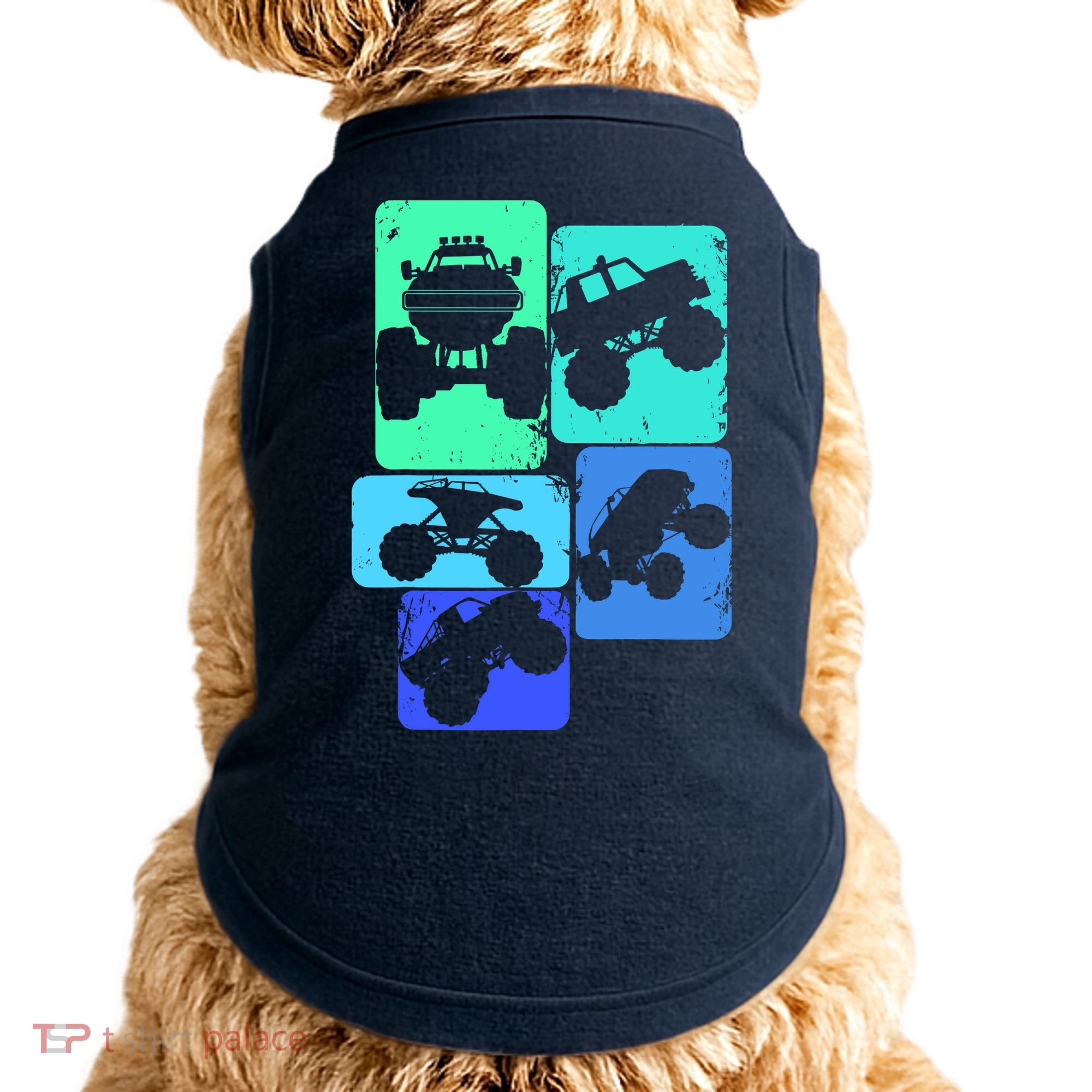 Monster Truck Boys Doggie Tank