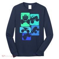 Monster Truck Boys Long Sleeve Shirt thumb 0