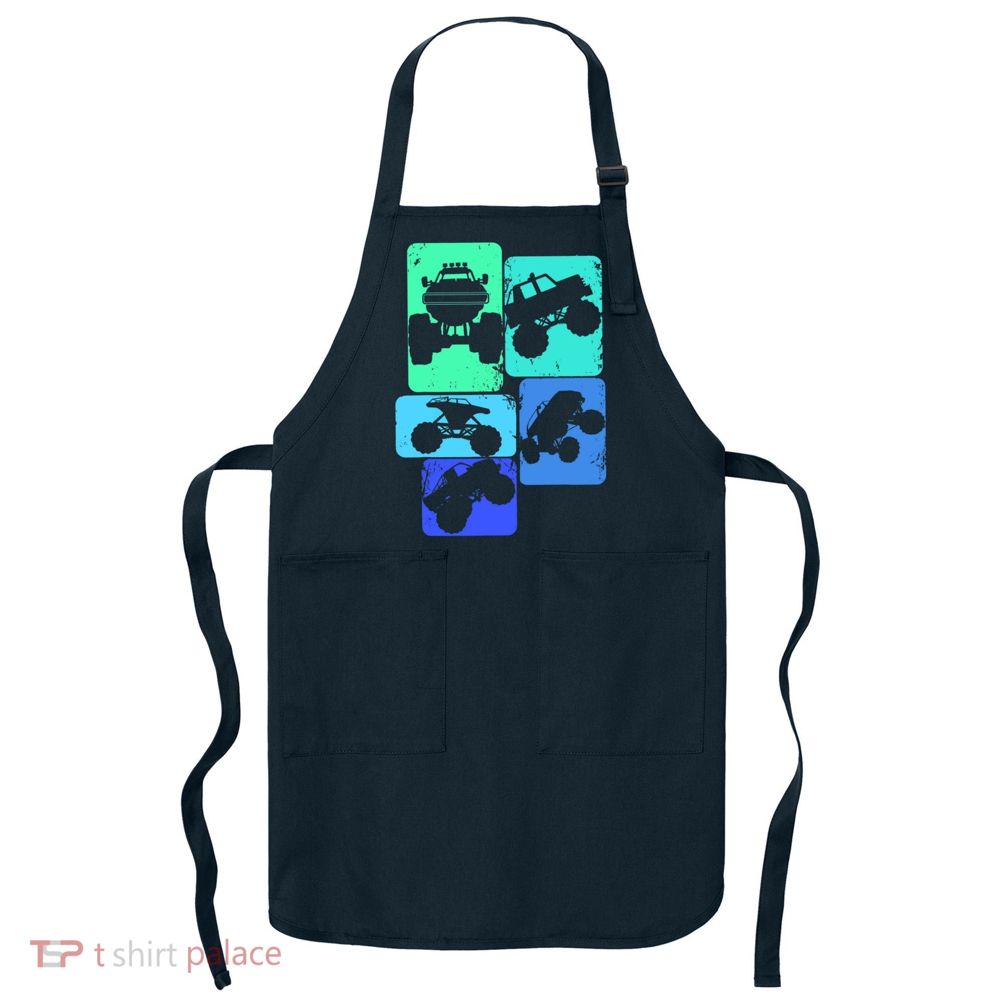 Monster Truck Boys Apron