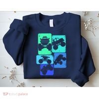 Monster Truck Boys Sweatshirt thumb 2
