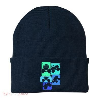 Monster Truck Boys Beanie
