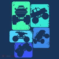 Monster Truck Boys Toddler Hoodie thumb 2