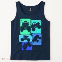 Monster Truck Boys Tank Top thumb 2