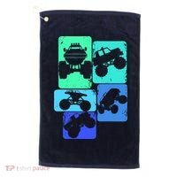 Monster Truck Boys Golf Towel thumb 0