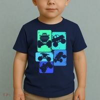 Monster Truck Boys Toddler T-Shirt thumb 2