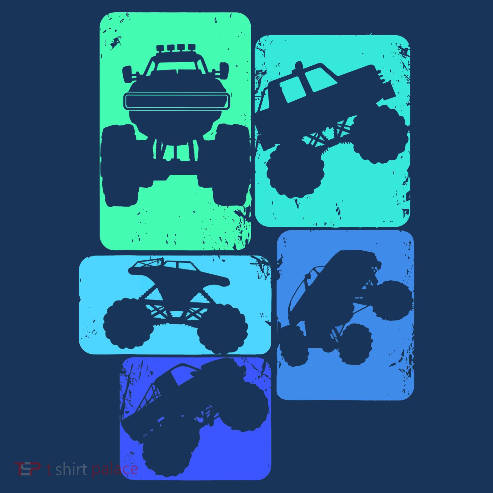 Monster Truck Boys Visor