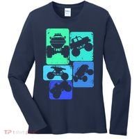 Monster Truck Boys Women's Long Sleeve Shirt thumb 0