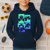 Monster Truck Boys Kids Hoodie thumb 2