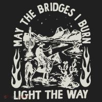 May The Bridges I Burn Light The Way Beanie thumb 2