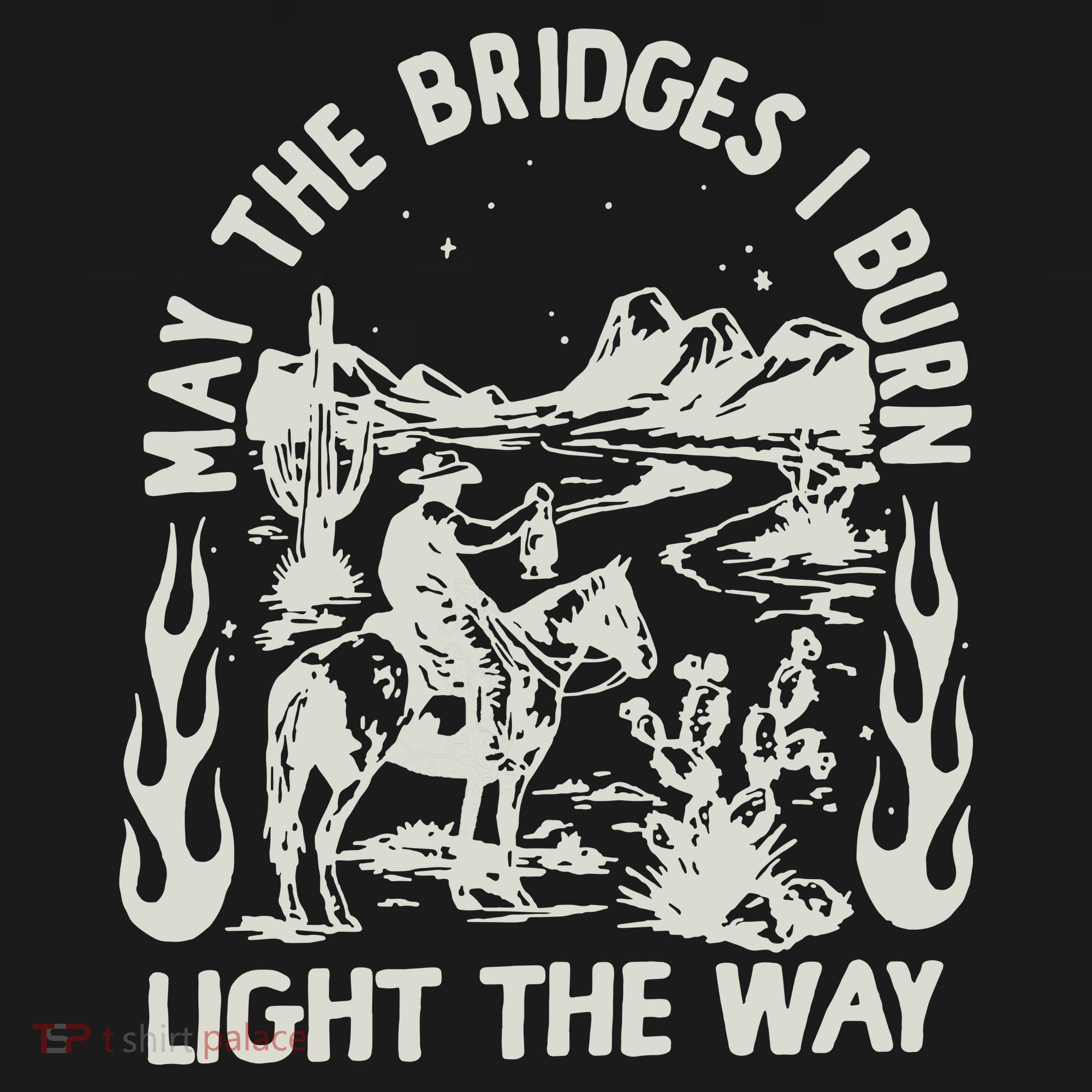 May The Bridges I Burn Light The Way Baby Bodysuit