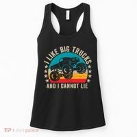 Monster Truck Boys Girls I Like Big Trucks And I Cannot Lie Women's Tank Top thumb 0