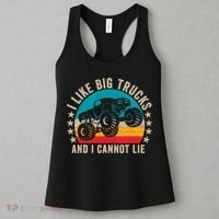 Monster Truck Boys Girls I Like Big Trucks And I Cannot Lie Women's Tank Top thumb 3
