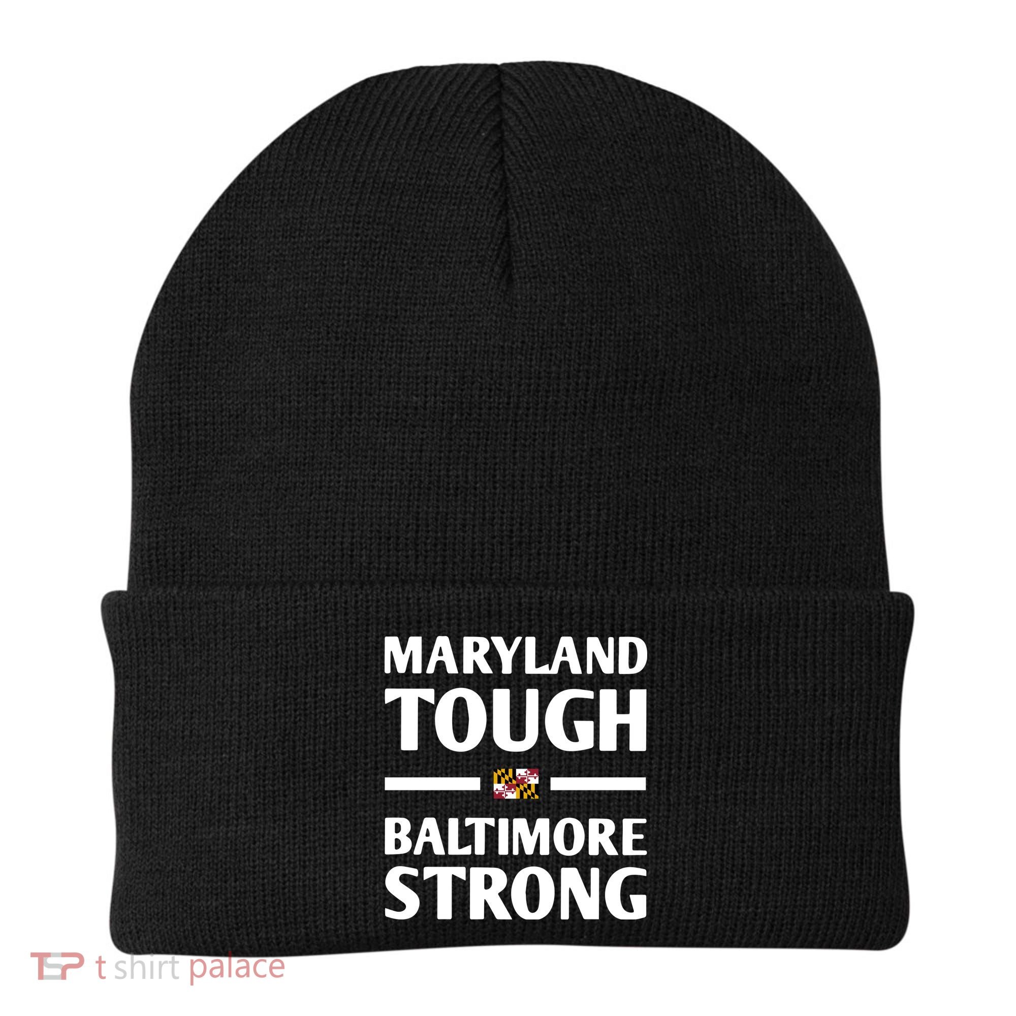Maryland Tough Baltimore Strong Beanie