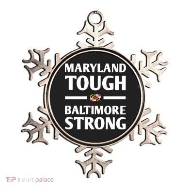 Maryland Tough Baltimore Strong Ornament