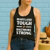 Maryland Tough Baltimore Strong Women's Tank Top thumb 2