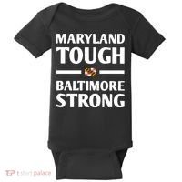 Maryland Tough Baltimore Strong Baby Bodysuit thumb 0