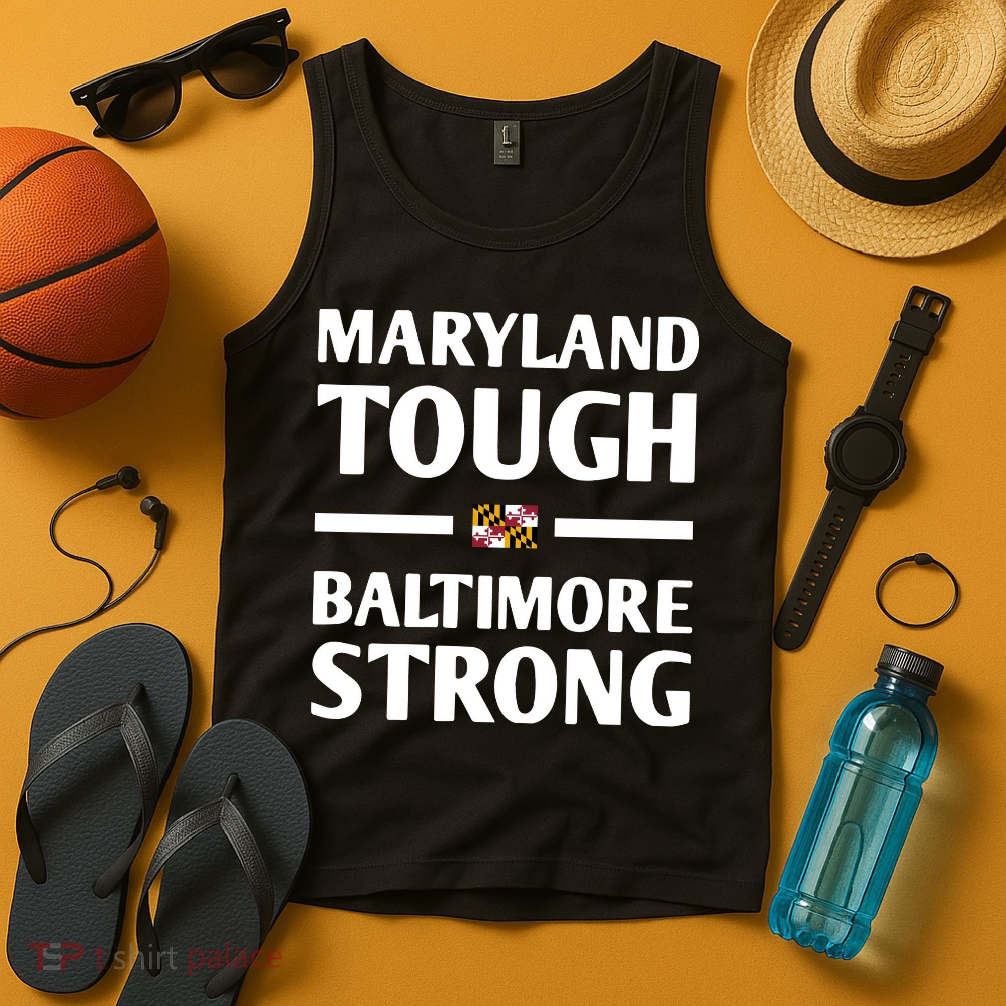 Maryland Tough Baltimore Strong Tank Top