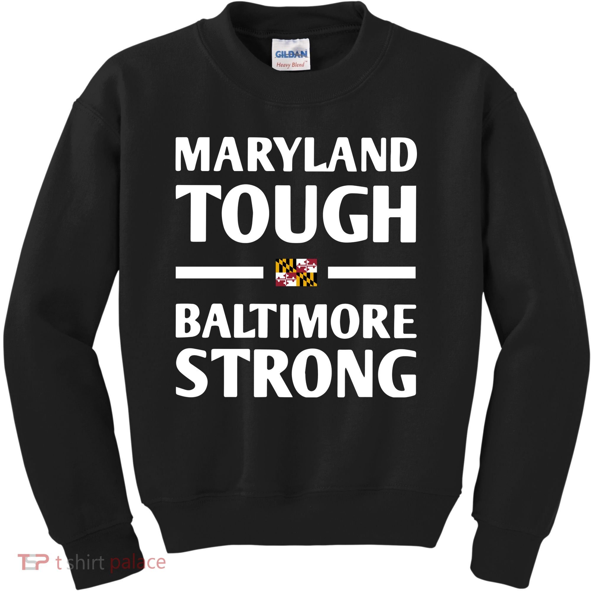 Maryland Tough Baltimore Strong Kids Sweatshirt
