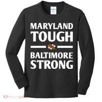 Maryland Tough Baltimore Strong Kids Long Sleeve Shirt thumb 0